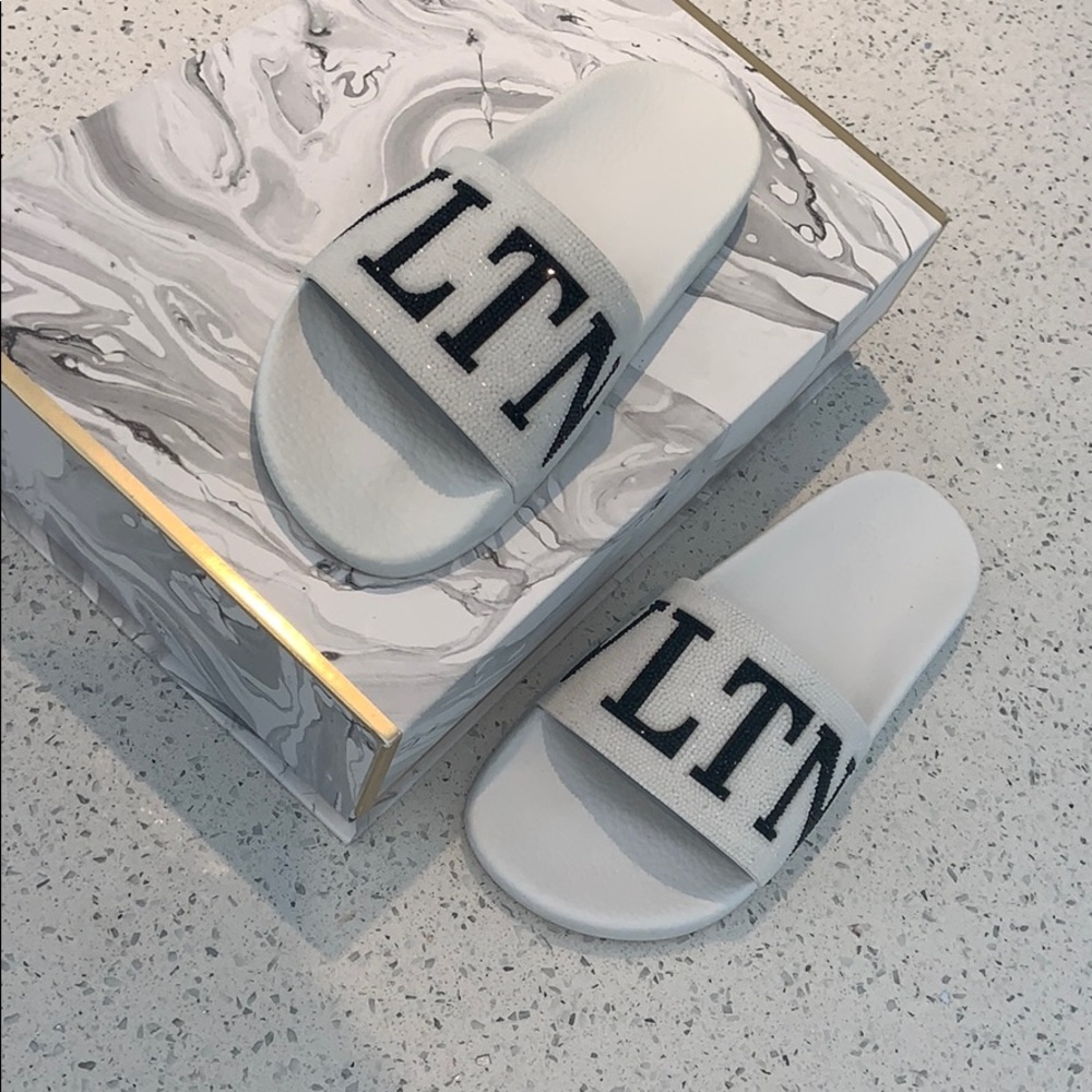 Valentino, Valentino Garavani slides Swarovski